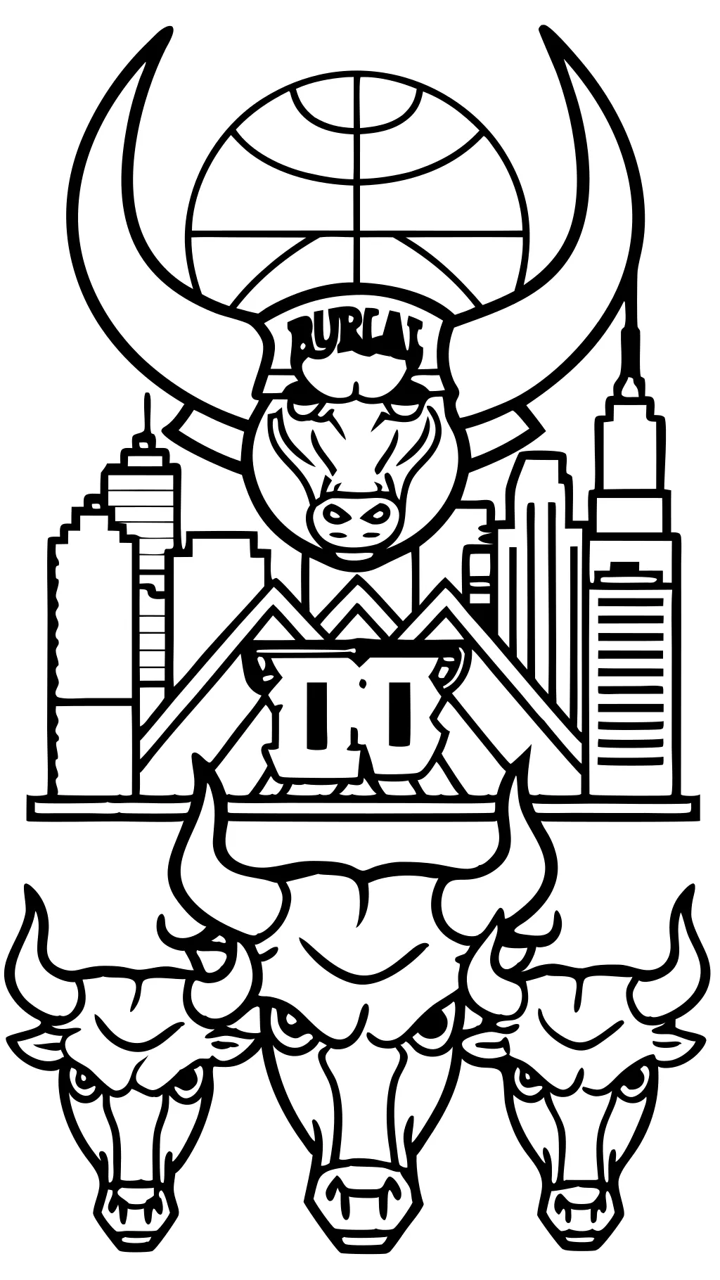 chicago bulls coloring pages